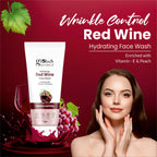 Globus Naturals Red Wine Hydrating Face Wash | Grocsy