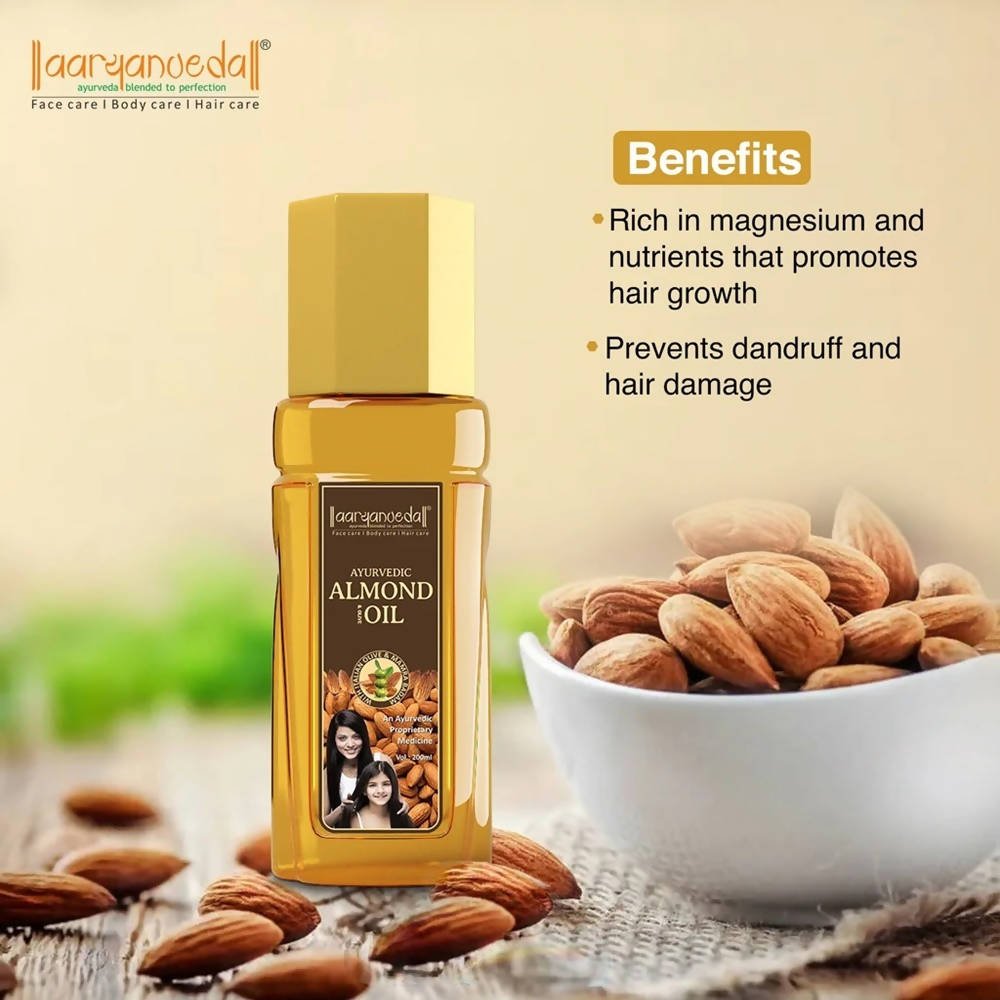 Aaryanveda Ayurvedic Almond Oil | Grocsy