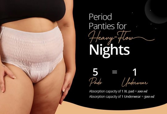 Carmesi Disposable Period Panties | Grocsy