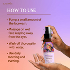 Auravedic Kumkumadi Gel Face Wash | Grocsy