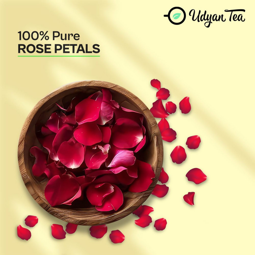 Udyan Tea Rose Pure Herbal Tea | Grocsy