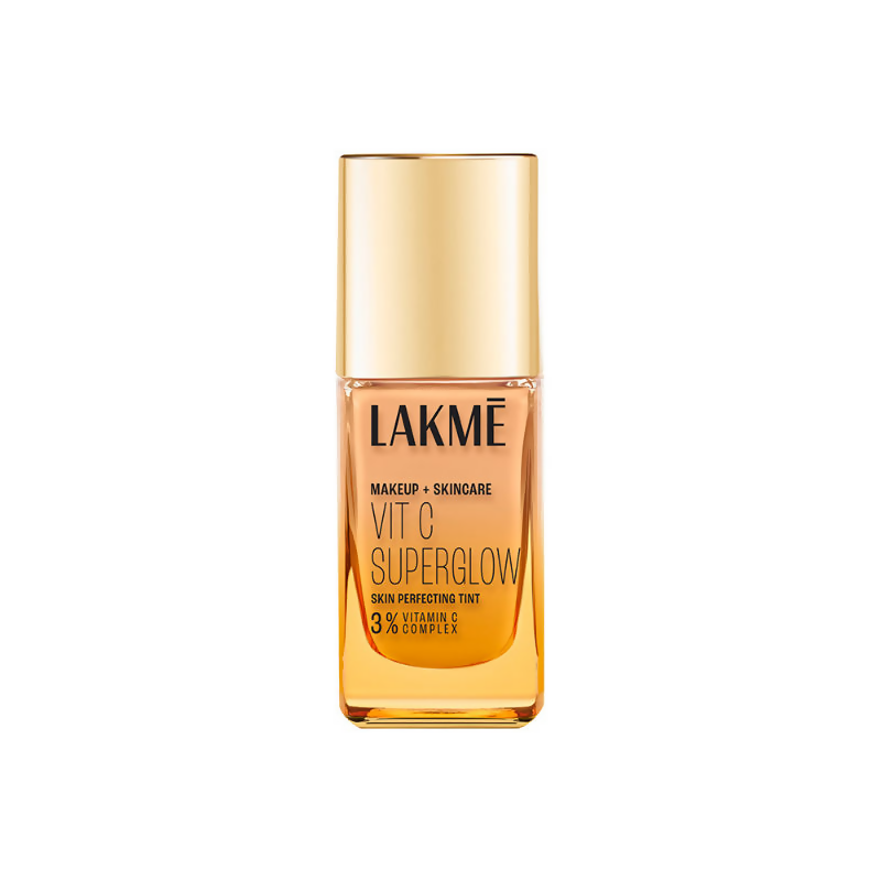 Lakme Vitamin C Superglow Skin Perfecting Tint with 3% Vit C - Warm Creme | Grocsy
