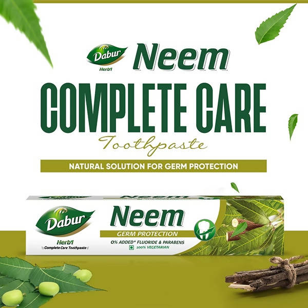 Dabur Herb'l Neem Germ Protection Complete Care Toothpaste | Grocsy