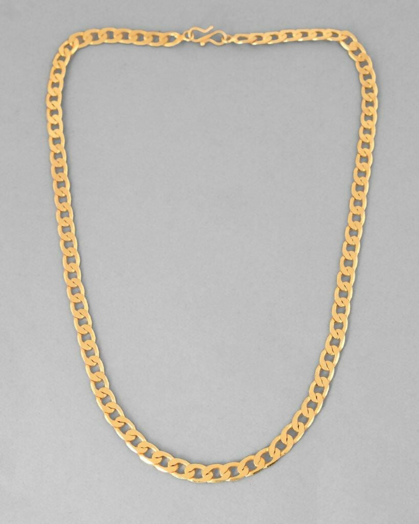 VOJ Gold-Polished Chain For Men | Grocsy