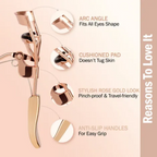NY Bae Eye Love Eyelash Curler - Rose Gold | Grocsy