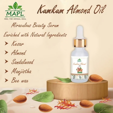 MAPL Kumkum Almond Oil | Grocsy