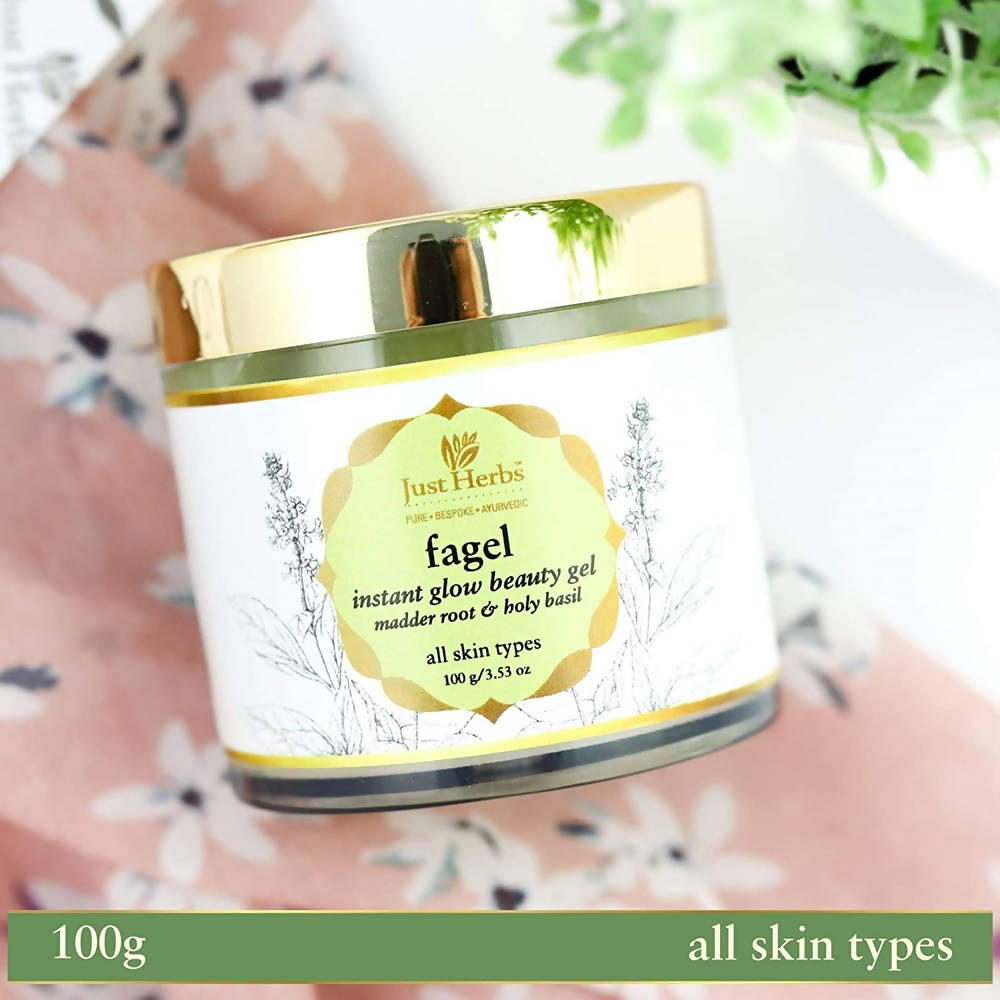 Just Herbs Fagel Instant Glow Beauty Gel | Grocsy