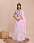 Lehenga Mart Designer Wedding Lehenga Choli For Women - Baby Pink | Grocsy