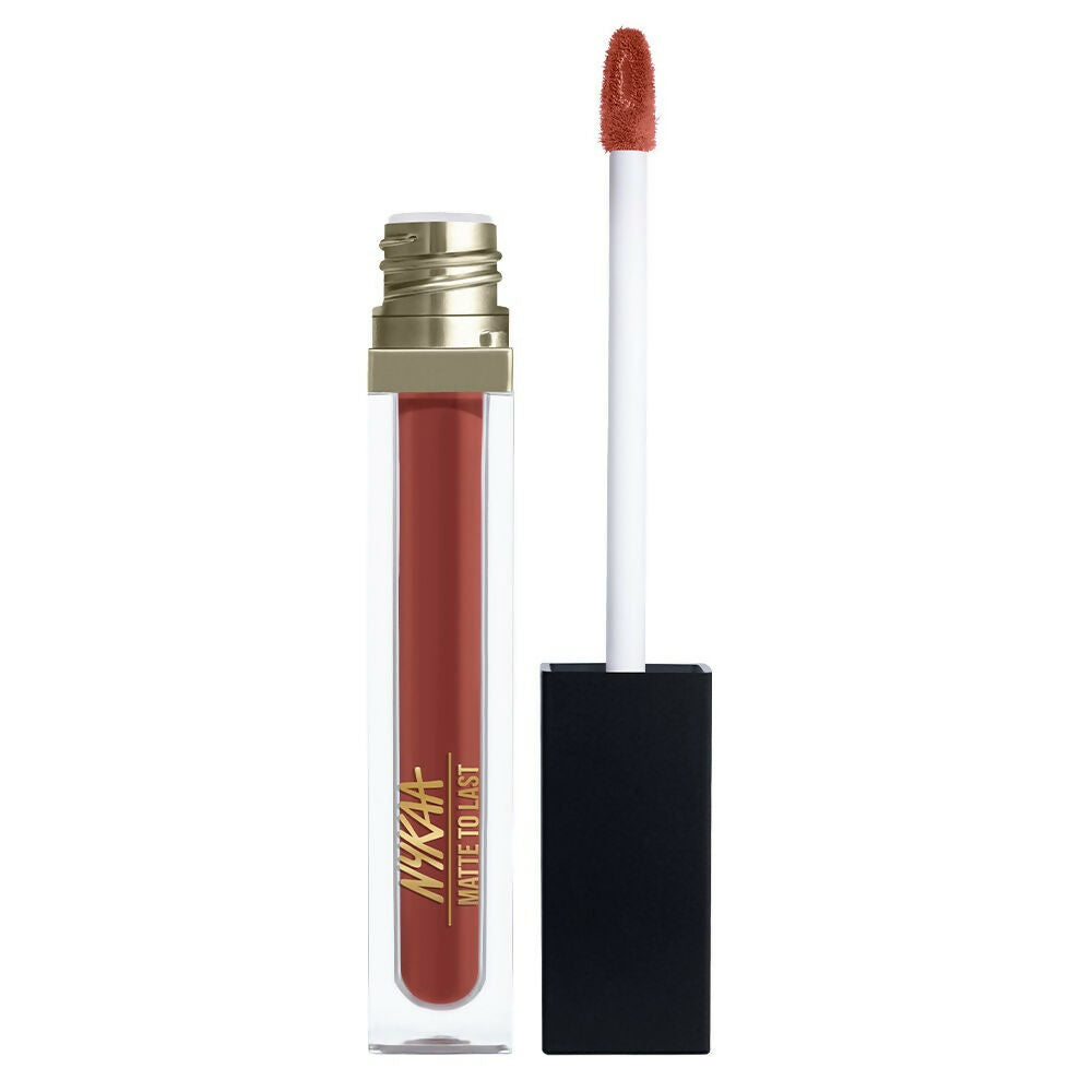 Nykaa Matte To Last ! Transferproof Liquid Lipstick - Madras Kaapi -05 | Grocsy