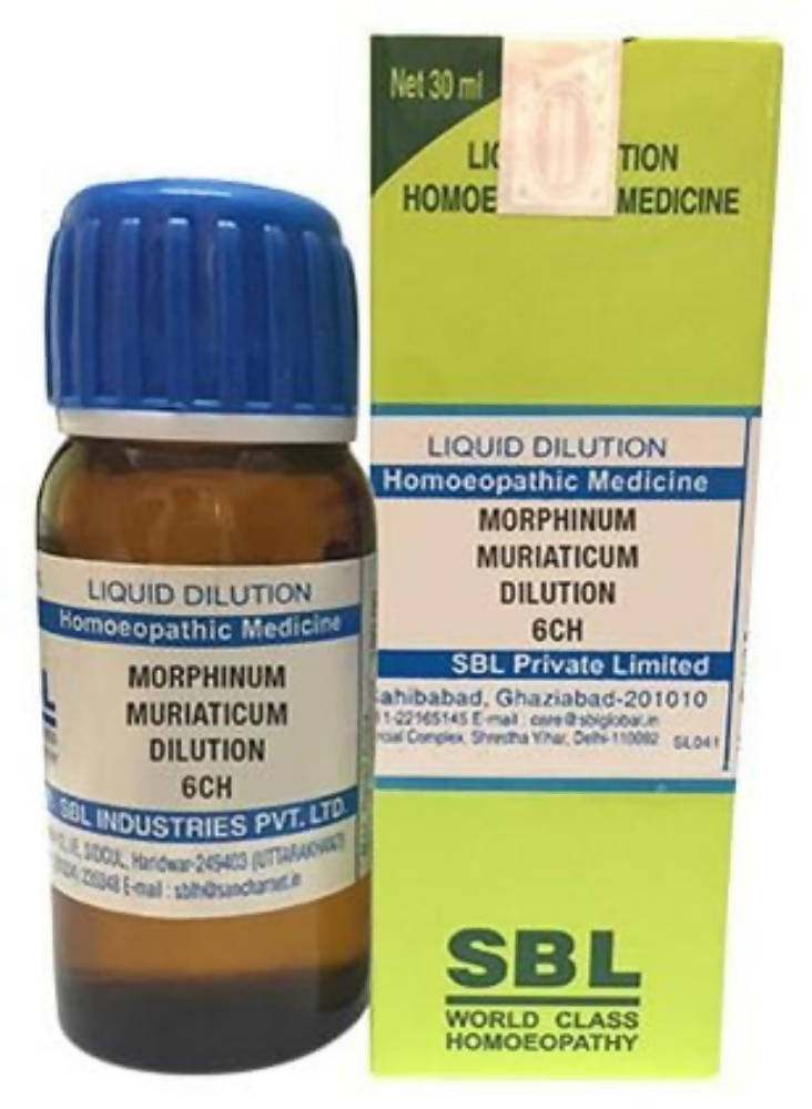 SBL Homeopathy Morphinum Muriaticum Dilution | Grocsy
