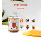 HealthBest VitCbest Vitamin C + Zinc Gummies | Grocsy