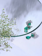 Green Studs- Ruby Raang | Grocsy