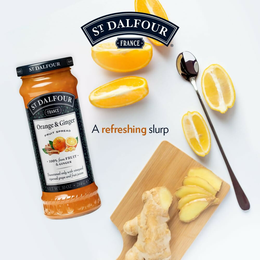 ST. DALFOUR Orange & Ginger Fruit Spread | Grocsy