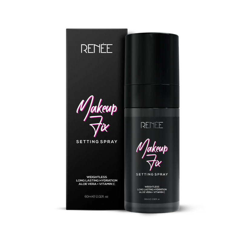 Renee Cosmetics Makeup Fix Setting Spray - Prevents Cracks, Minimizes Pores & Fine Lines | Grocsy
