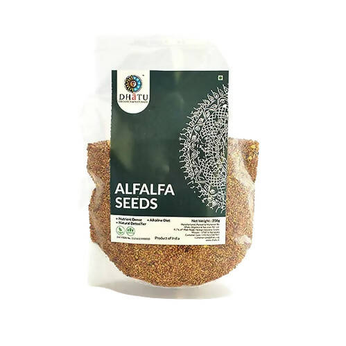 Dhatu Organics & Naturals Alfalfa Seeds | Grocsy