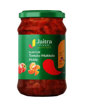 Jaitra Foods Guntur Tomato Mukkalu Pickle | Grocsy