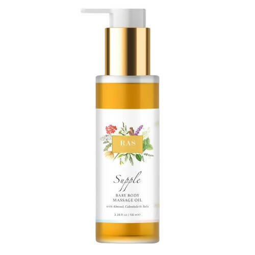 Ras Luxury Oils Supple Baby Body Massage Oil | Grocsy