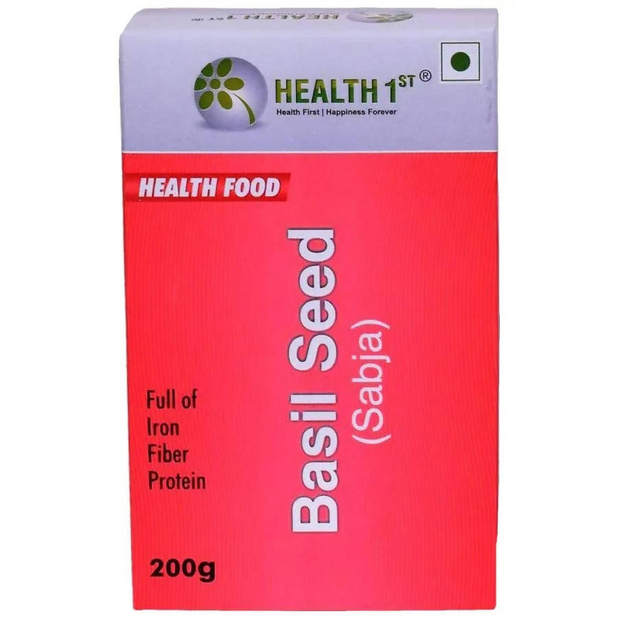 Health 1st Basil Seed (Sabja) | Grocsy