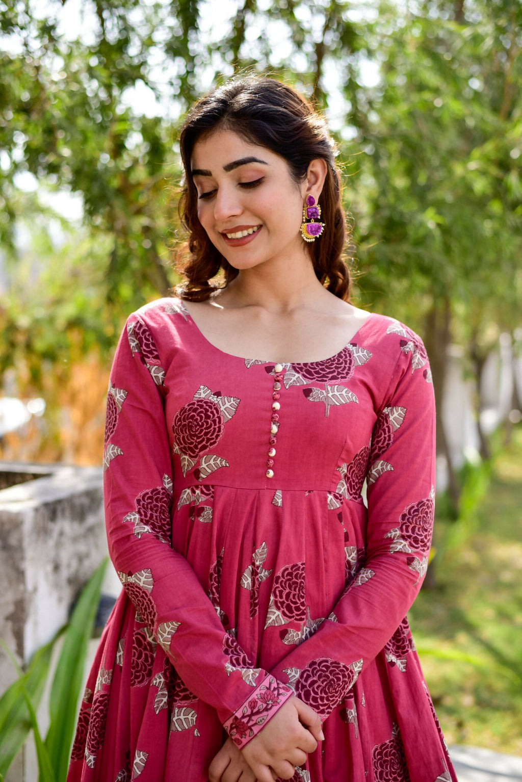 Aayaa Pure Cotton Silk Suit With Heavy Digital Print - Multi Color | Grocsy