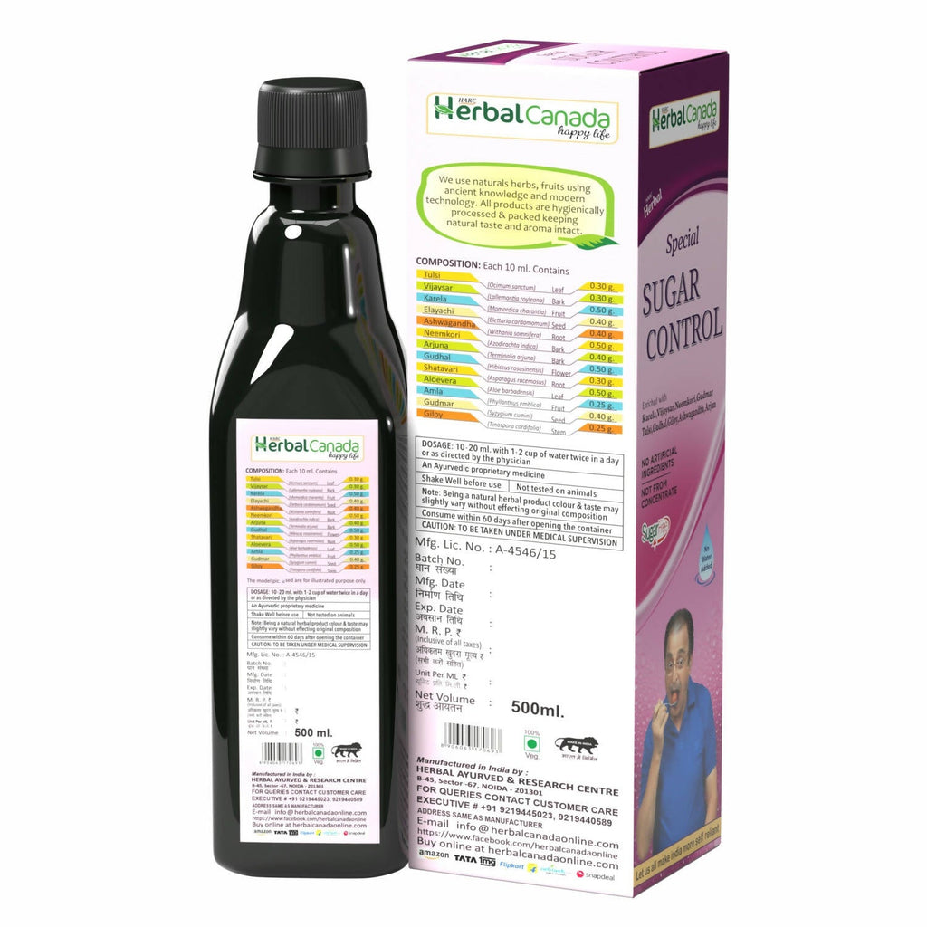 Herbal Canada Sugar Control Ras | Grocsy