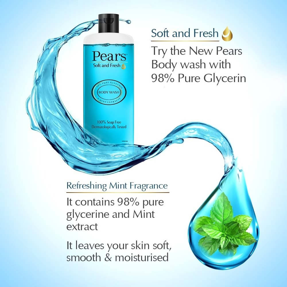 Pears Soft & Fresh Body Wash | Grocsy