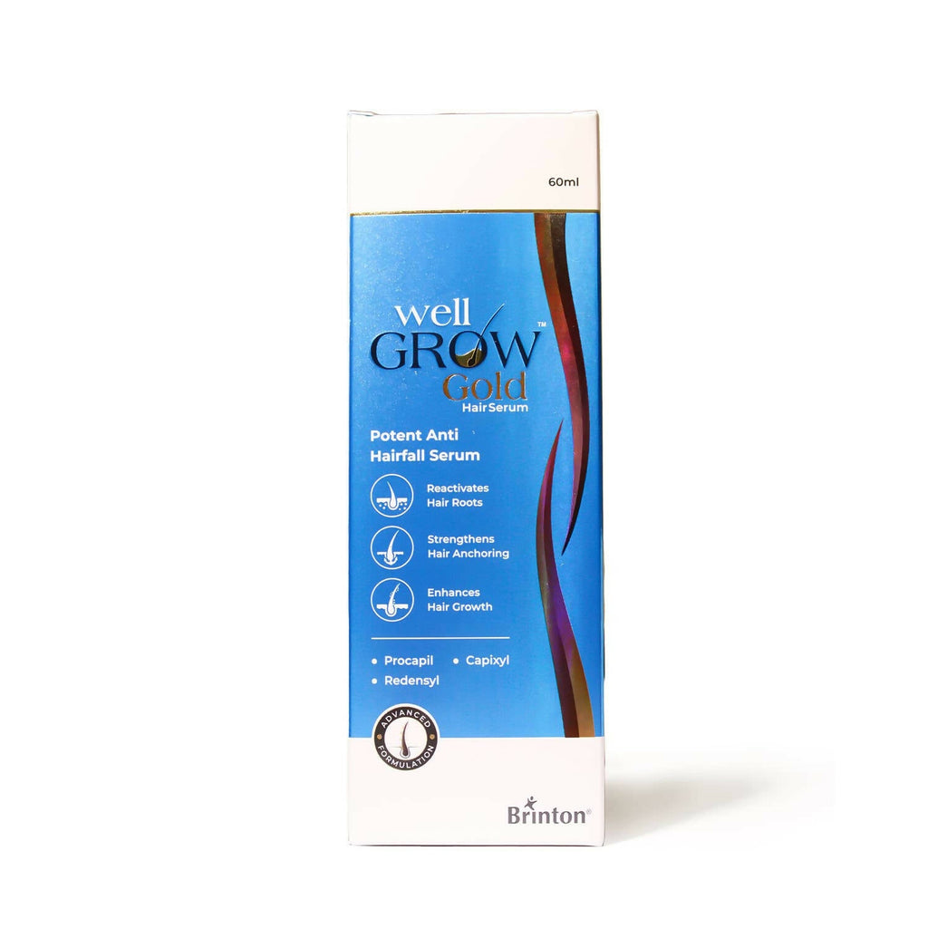 Brinton WellGrow Gold Hair Serum | Grocsy