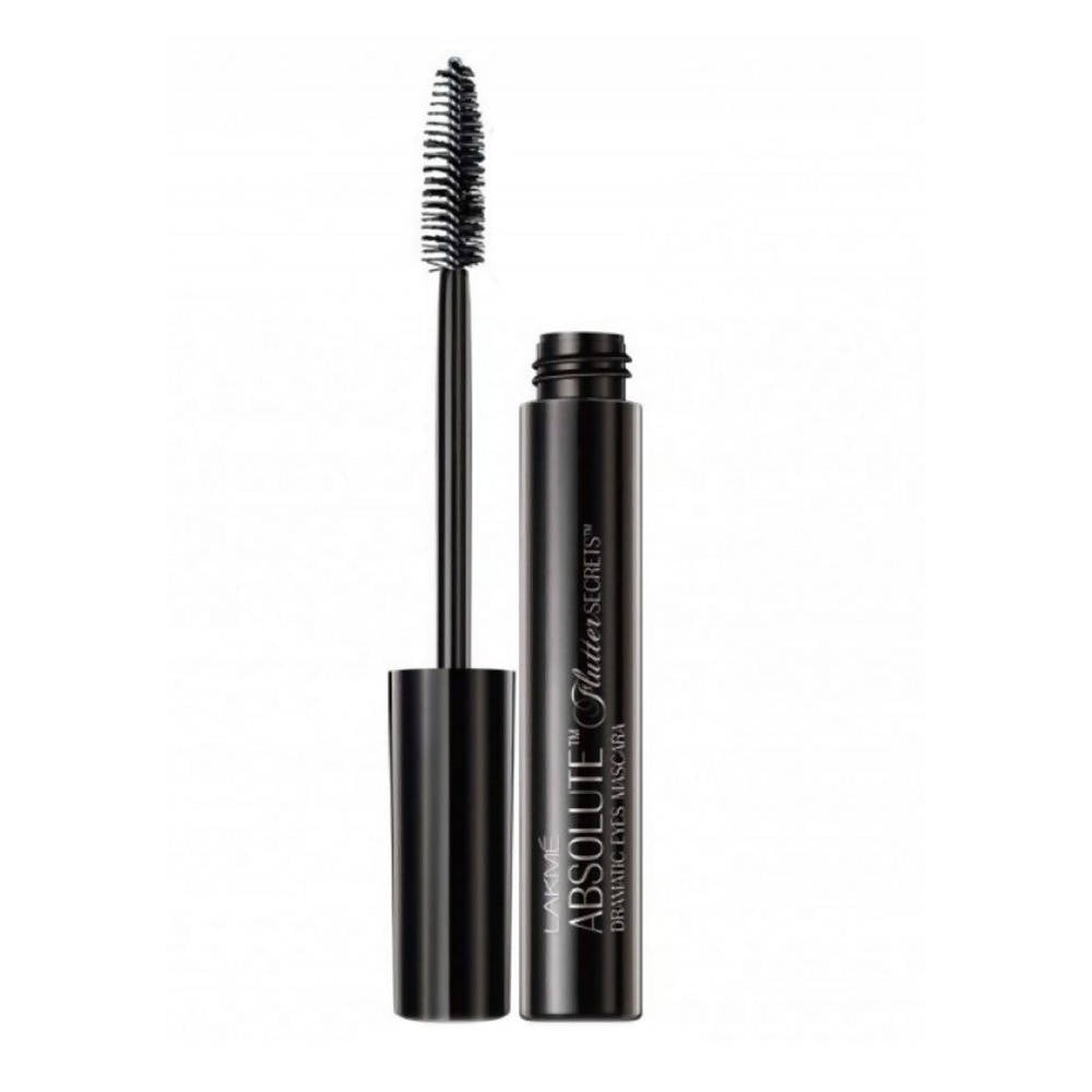 Lakme Absolute Flutter Secrets Dramatic Eyes Mascara, Black, 8 ml | Grocsy