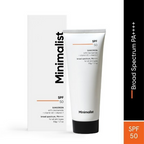 Minimalist SPF 50 PA ++++ Sunscreen With Multi-Vitamin | Grocsy
