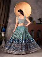 Lehenga Mart Designer Wedding Lehenga Choli For Women - Green | Grocsy