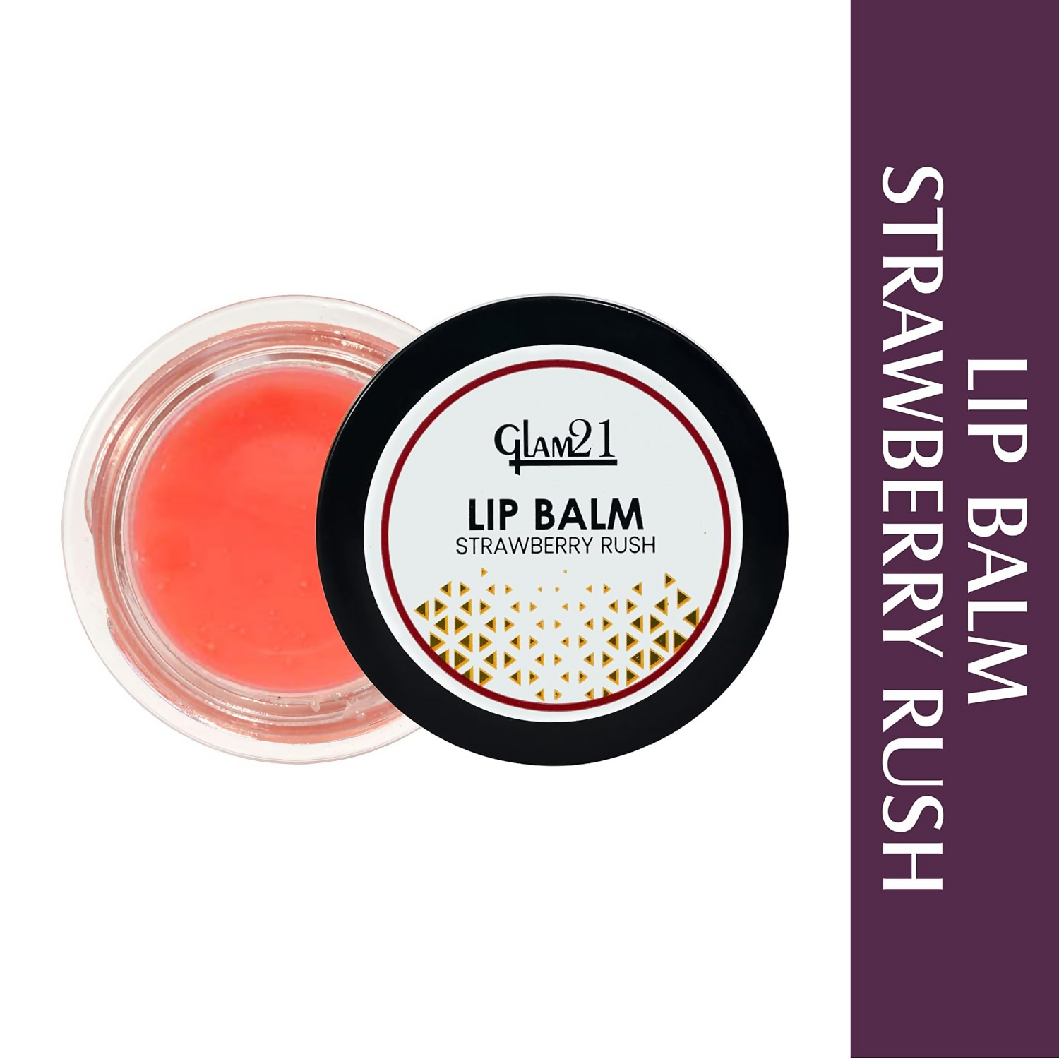 Glam21 Lip Balm In Strawberry Rush Flavour | Grocsy