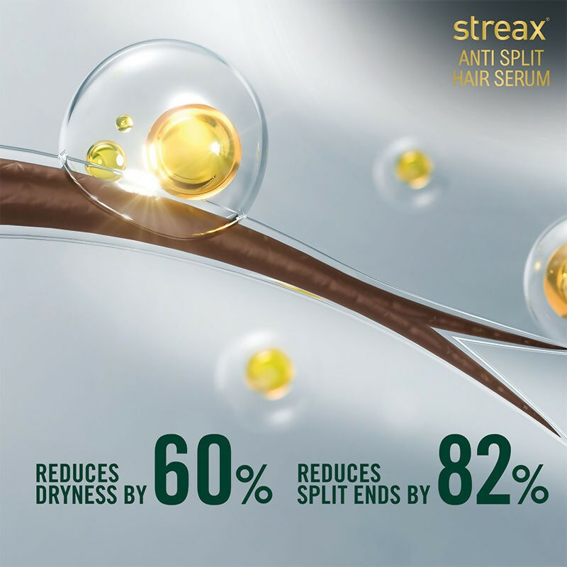 Streax Anti Split Hair Serum With Bio-Elixir | Grocsy