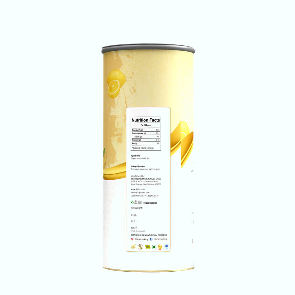 Dibha Lemon Ginger Green Tea | Grocsy