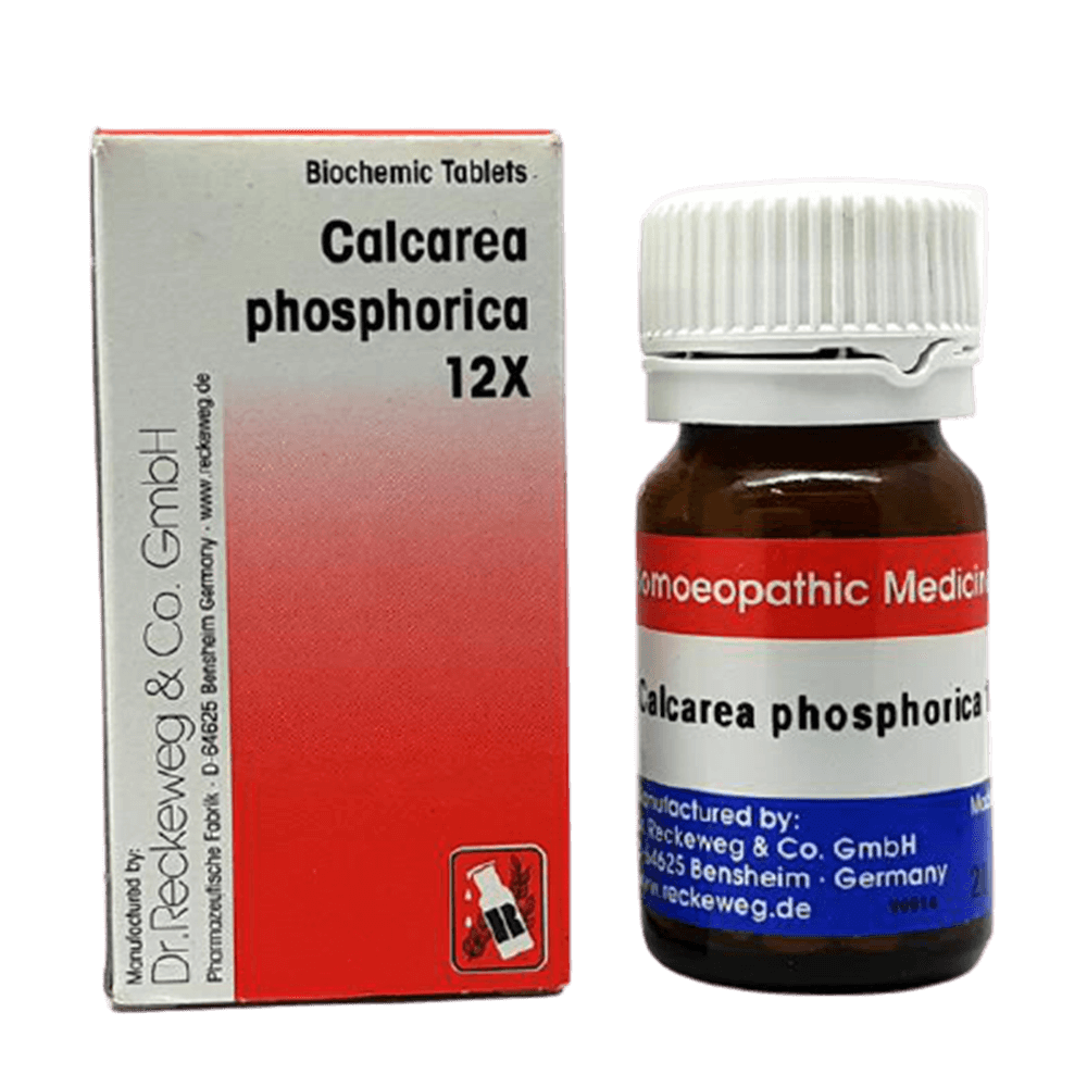 Dr. Reckeweg Calcarea Phosphorica Biochemic Tablet – Homeopathic Supplement | Grocsy