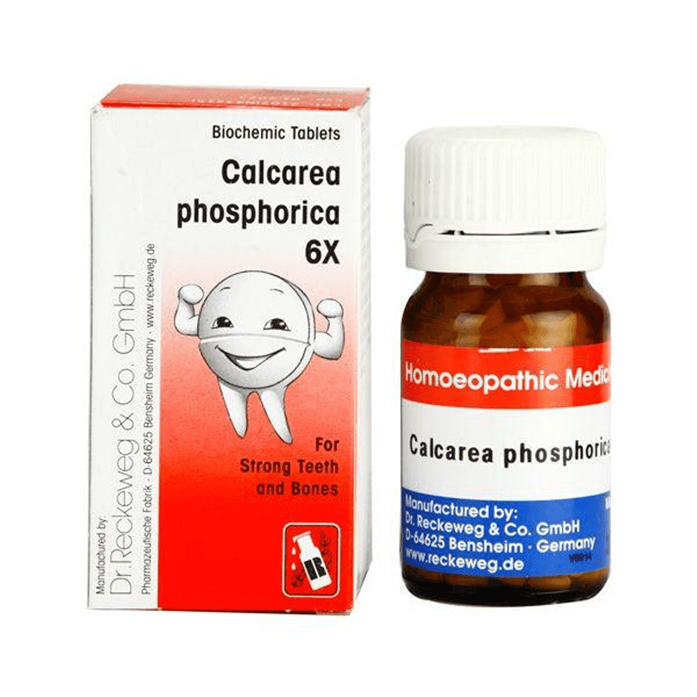Dr. Reckeweg Calcarea Phosphorica Biochemic Tablet – Homeopathic Supplement | Grocsy