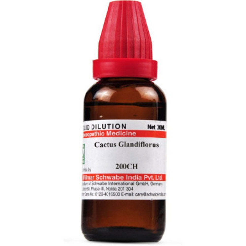 Dr. Willmar Schwabe India Cactus Glandiflorus Dilution | Grocsy