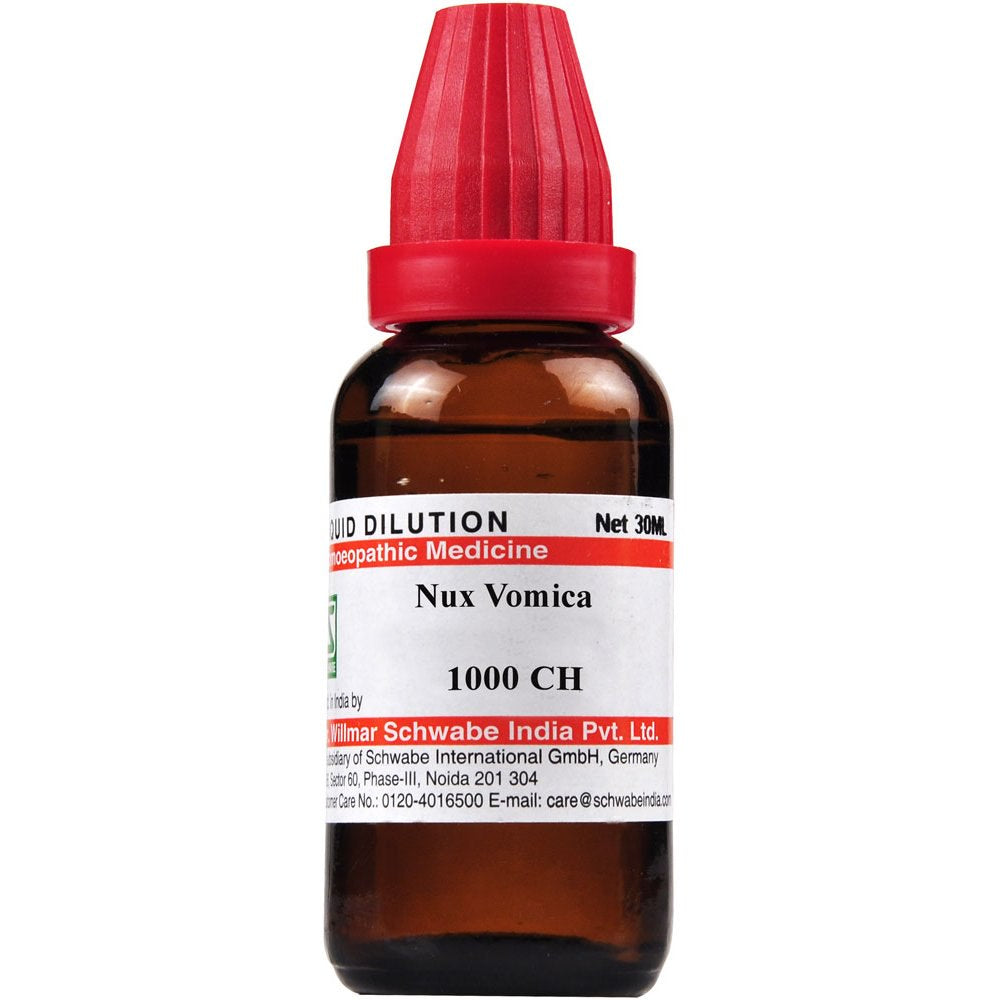 Dr. Willmar Schwabe India Nux Vomica Dilution | Grocsy