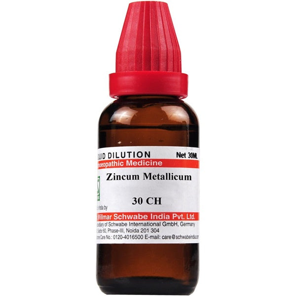 Dr. Willmar Schwabe India Zincum Metallicum Dilution | Grocsy