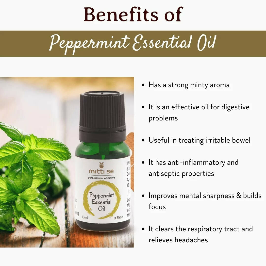 Mitti Se Peppermint Essential Oil | Grocsy