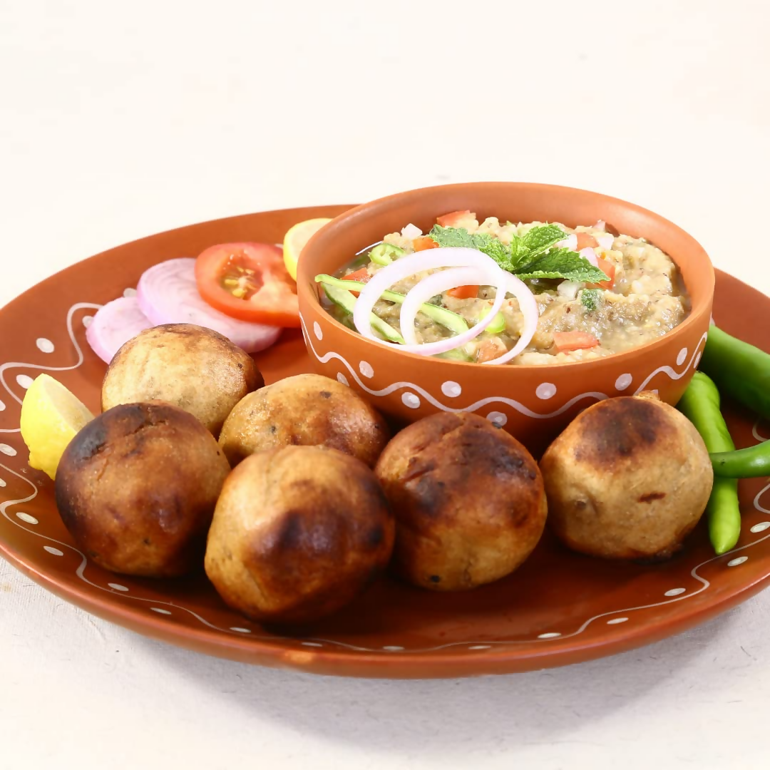 Village-Organica Sattu Powder Hand-Pounded Black Chana Flour | Grocsy