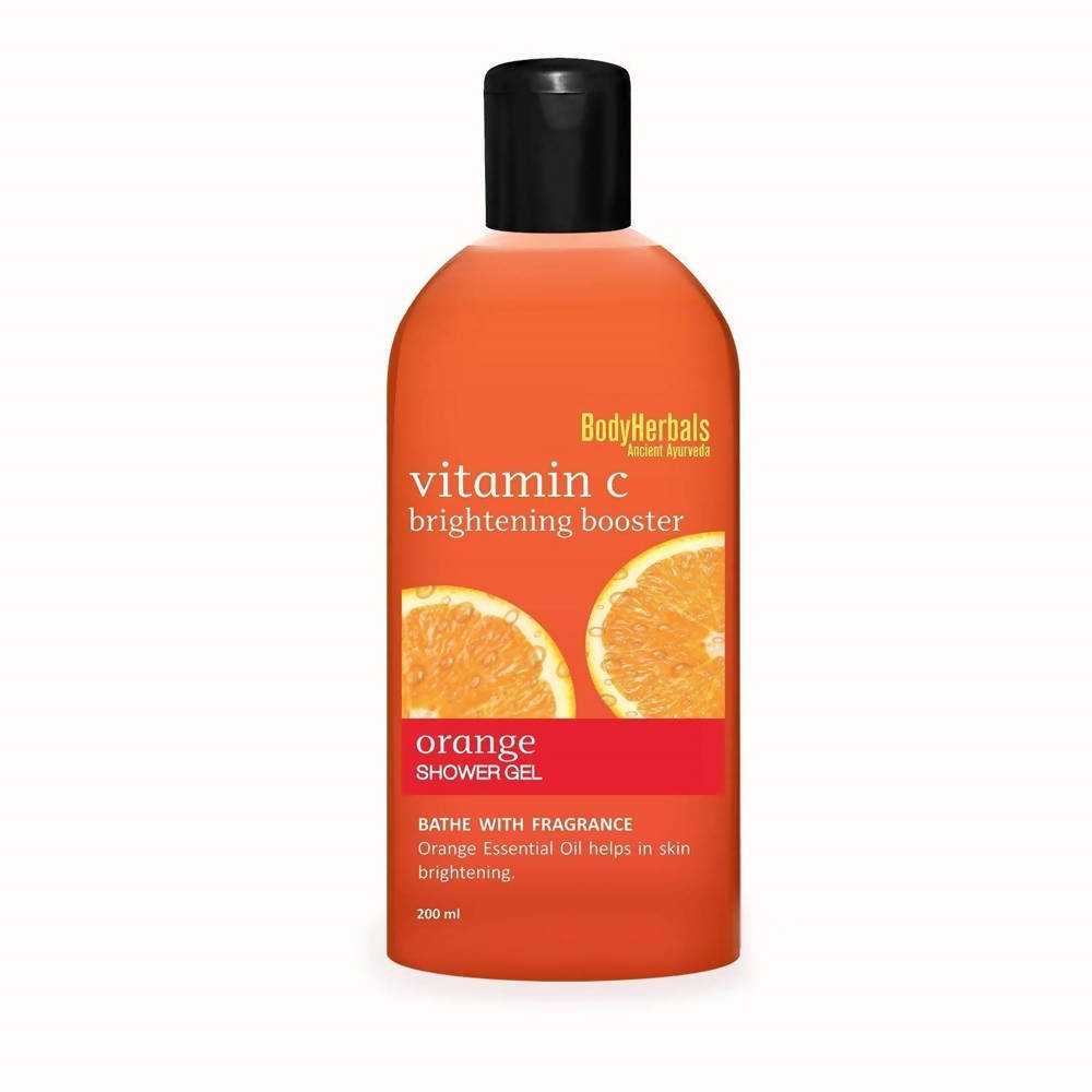 Bodyherbals Vitamin C Brightening Booster Orange Shower Gel | Grocsy