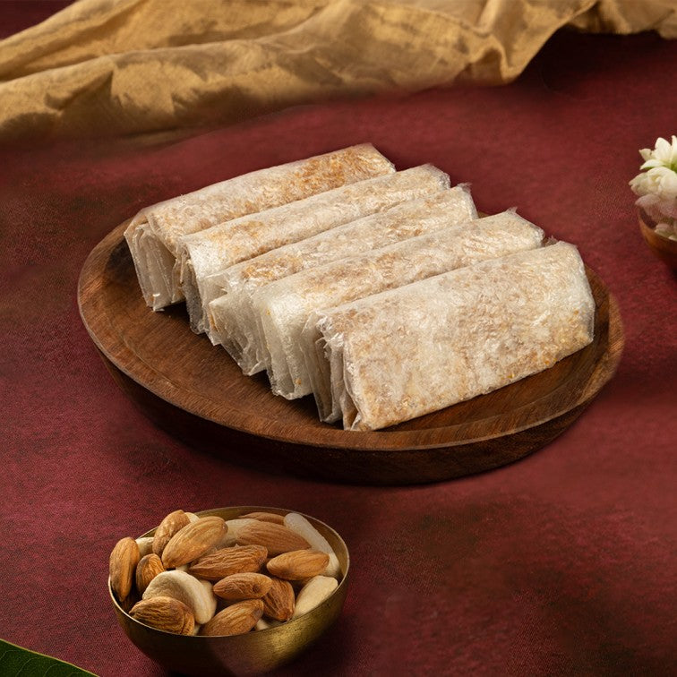 Almond House Dry Fruit Pootharekulu | Grocsy