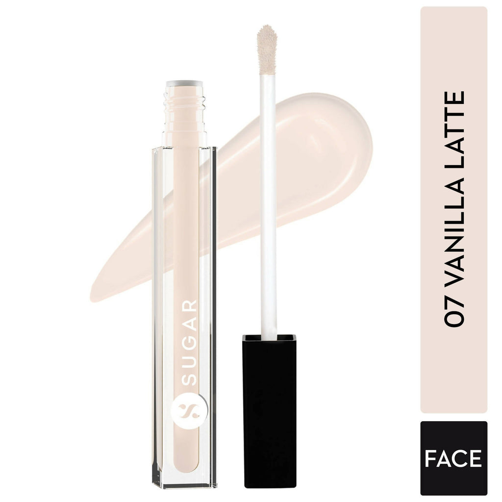 Sugar Auto Correct Creaseless Concealer - (Golden Undertone) 07 Vanilla Latte | Grocsy