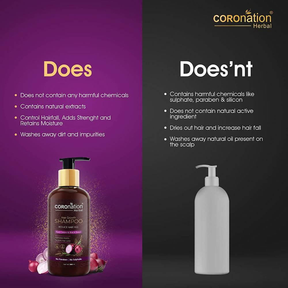 Coronation Herbal Hair Growth Shampoo | Grocsy
