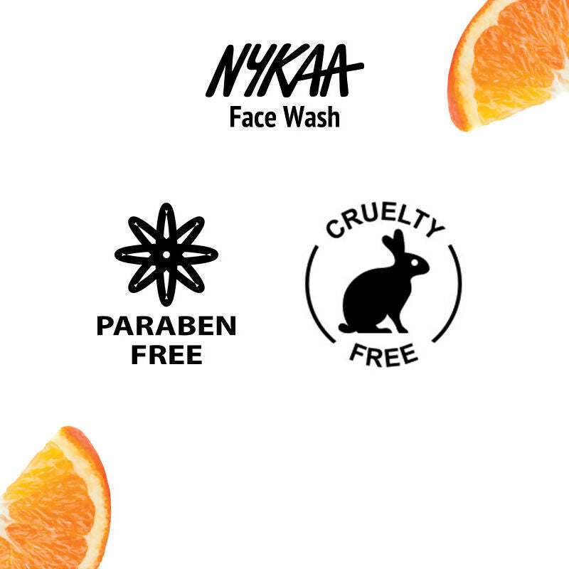 Nykaa Naturals Sandalwood & Orange Peel Face Wash for Tan Removal | Grocsy