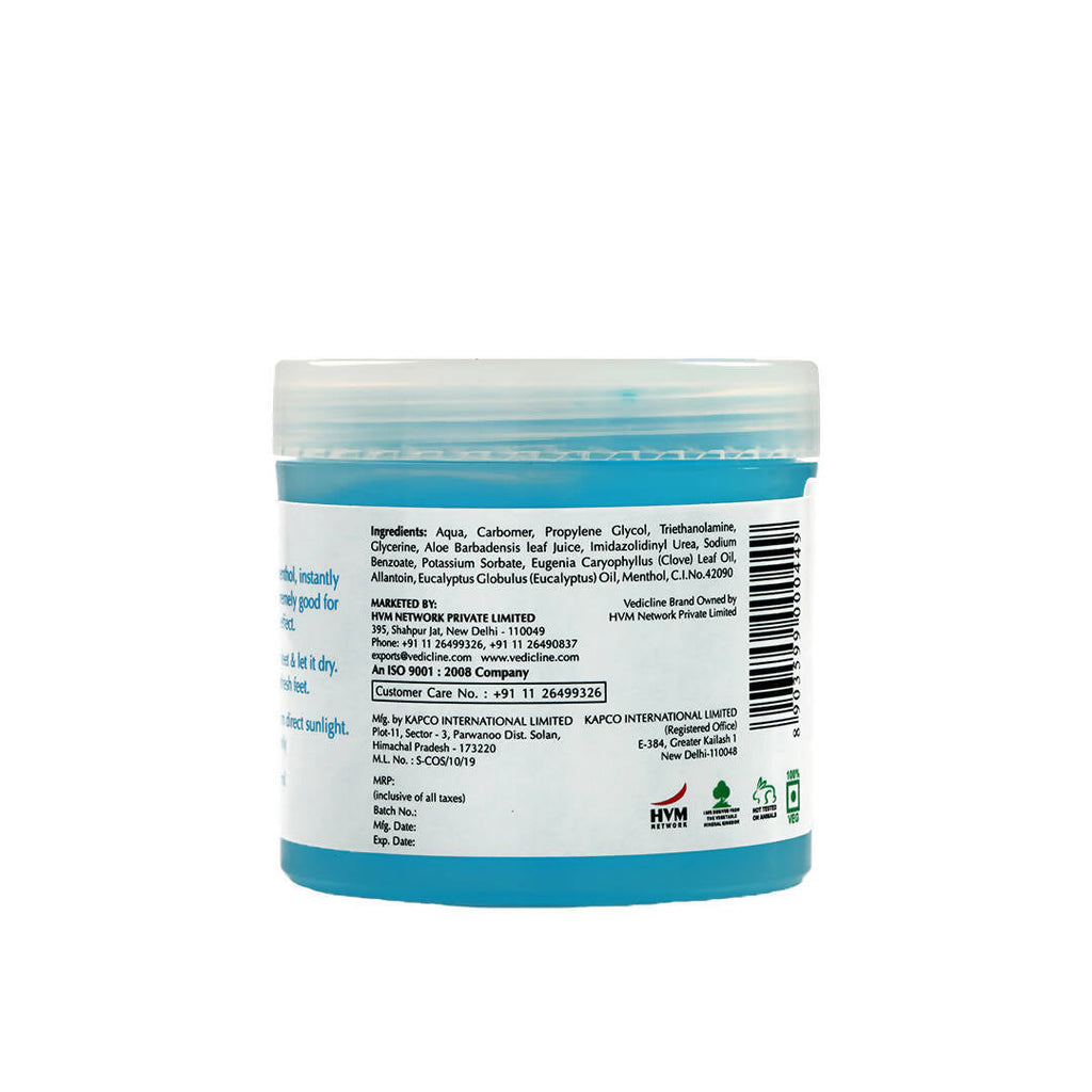 Vedic Line Deep Cooling Pedi Ice Blue Gel | Grocsy