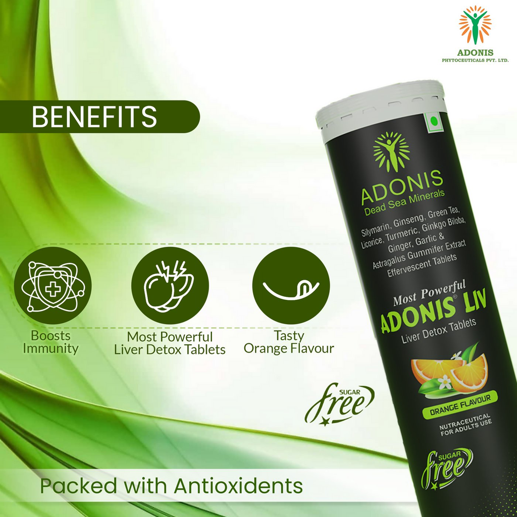 Adonis Liv Liver Detox Tablets | Grocsy