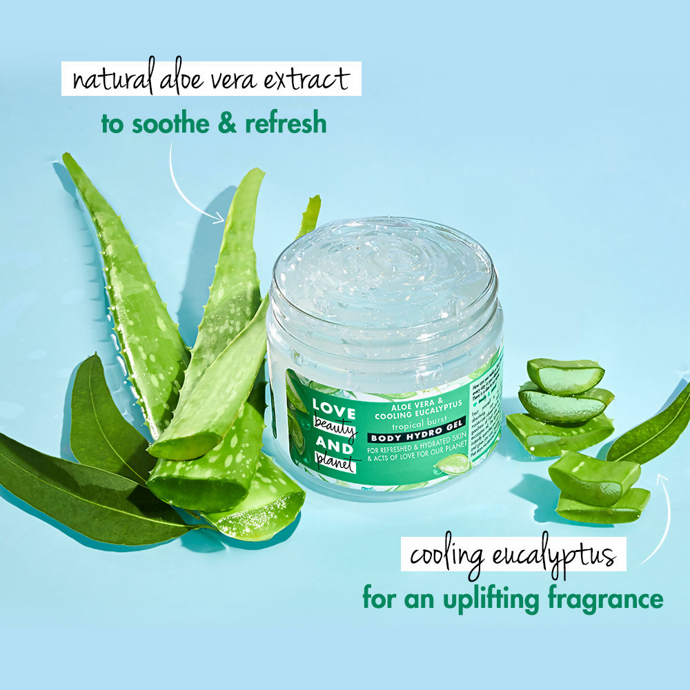 Love Beauty And Planet Aloe Vera & Eucalyptus Hydro Body Gel | Grocsy