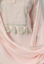 Joban Fashion Cream Cotton Kurta Set | Grocsy