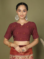 Shree Shyam Fashion Lichi Silk Cream Saree | Grocsy