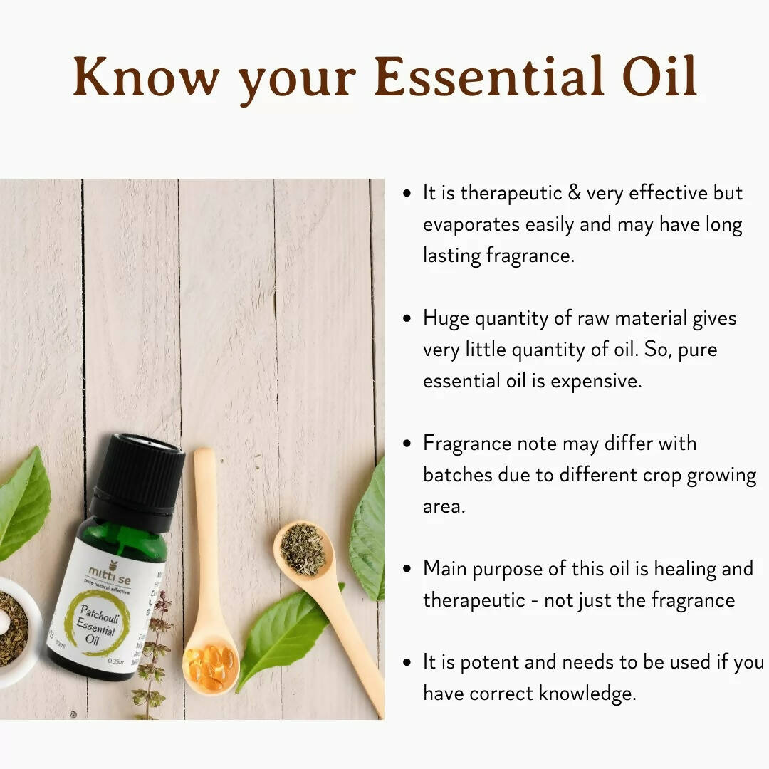 Mitti Se Patchouli Essential Oil | Grocsy